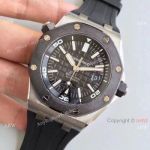 Swiss Copy Audemars Piguet Royal Oak Offshore Diver Swiss 3120 Black Rubber Strap watch